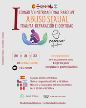 Cargar imagen en el visor de la galería, CONGRESO INTERNACIONAL DE ABUSO SEXUAL DESDE EL MODELO PARCUVE