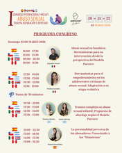 Cargar imagen en el visor de la galería, CONGRESO INTERNACIONAL DE ABUSO SEXUAL DESDE EL MODELO PARCUVE
